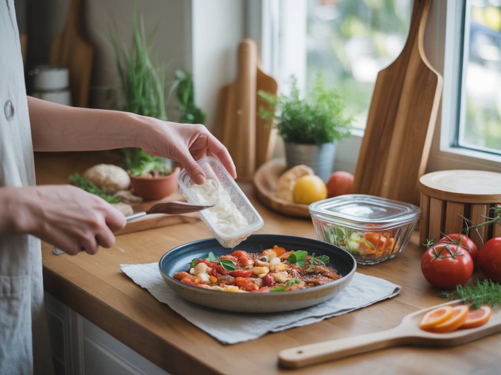Cuisiner sans emballages jetables : organisation et solutions