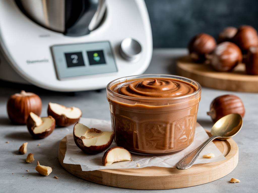 Faire sa creme de marrons thermomix maison