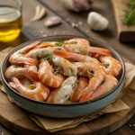 Cassolette crevettes poireaux saine et savoureuse
