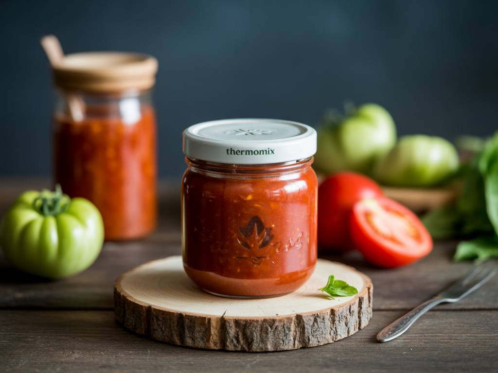 Recette facile de confiture tomates vertes thermomix