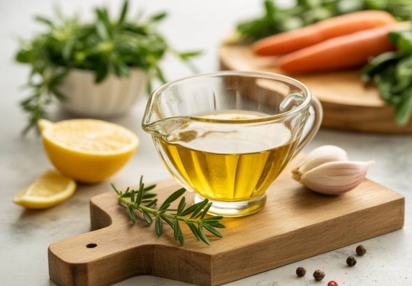 Préparer une vinaigrette allégée sans huile savoureuse