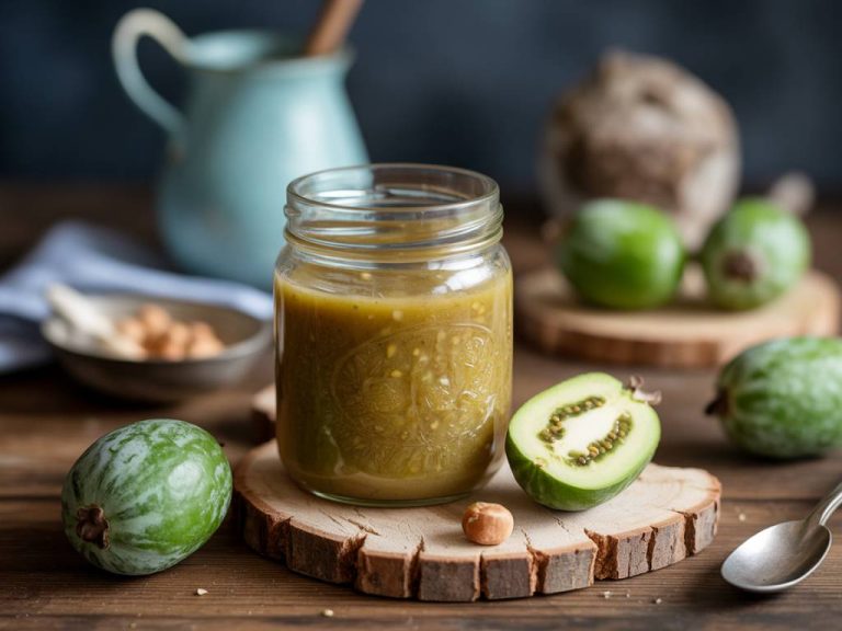 Confiture de feijoa thermomix simple et parfumée