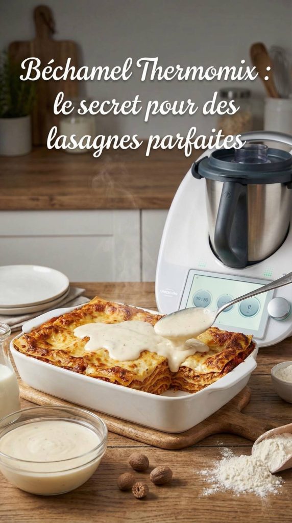 Béchamel thermomix lasagne : obtenir une sauce parfaite pour des lasagnes fondantes et équilibrées