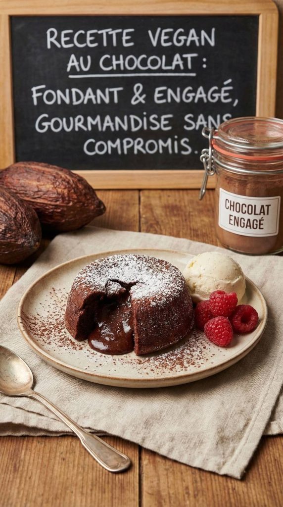 Recette vegan au chocolat : un dessert fondant et engagé sans compromis sur la gourmandise