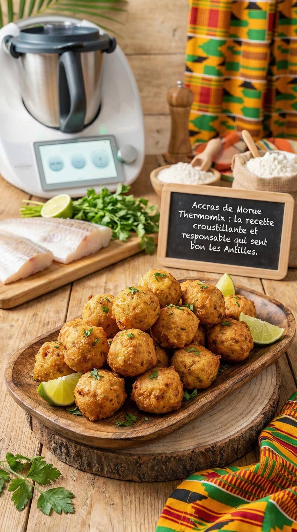 Accra de morue thermomix : la recette croustillante et responsable qui sent bon les Antilles